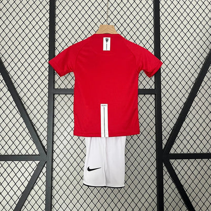 KIT ENFANT RÉTRO MANCHESTER UNITED 2008