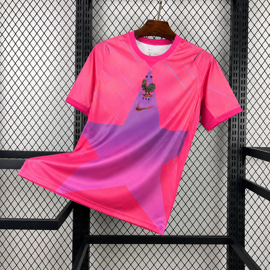 Maillot France Gardien 2026/27 Rose