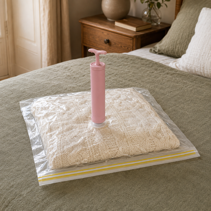 kit de Sacs de Rangement Sous Vide avec Pompe