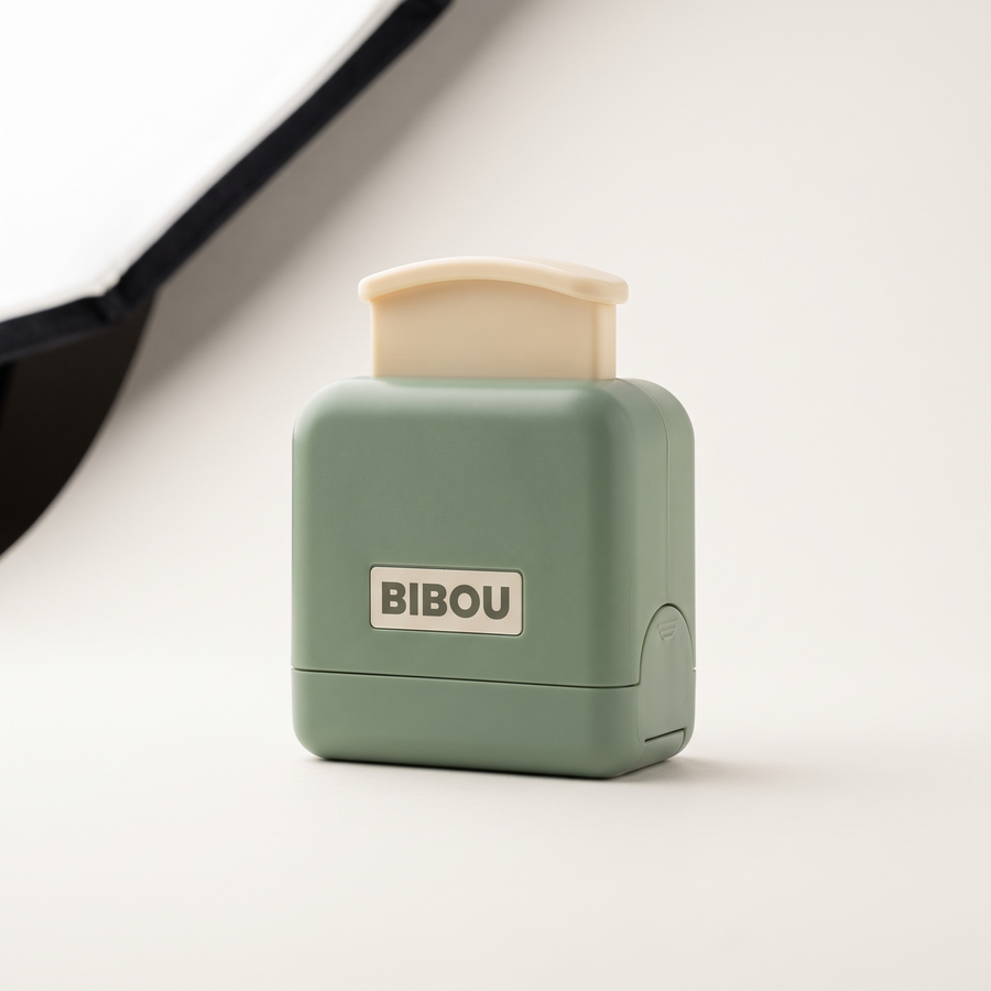 BIBOU Tampon — Tampon nominatif recto-verso